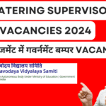 NVS Catering Supervisor Recruitment 2024